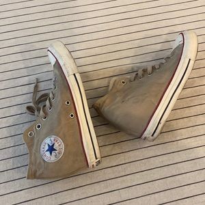 Women’s converse wedge sneakers size 9